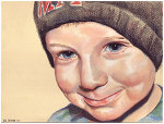 Colored pencil portrait entitled Brian