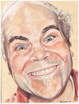 Colored pencil portrait entitled Dr. Dzoe