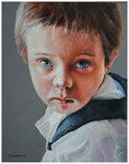 Colored pencil portrait entitled Matthew.